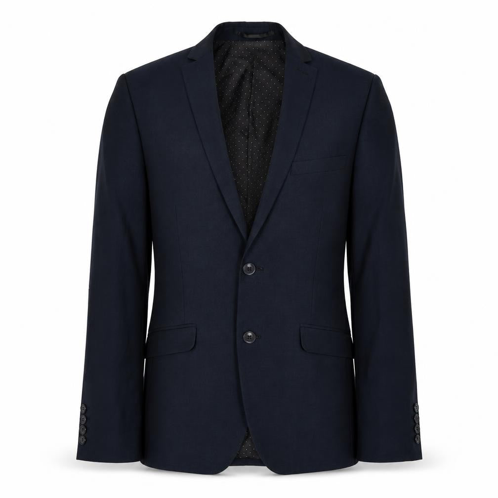 Mens UK Size S Limehaus Regular Blue Suit Jacket