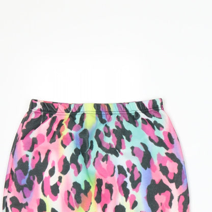 Womens UK Size M Preworn A-Line Rayon Skirt