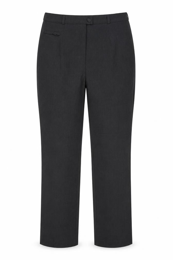 Marks & Spencer Womens Grey   Trousers  Size 14 L26 in