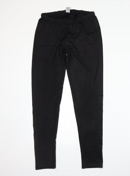 New Look Womens Black   Trousers  Size L L27 in