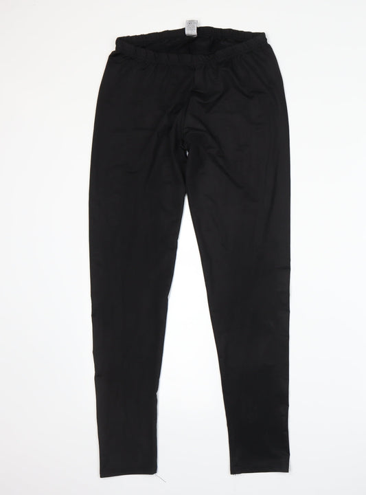 New Look Womens Black   Trousers  Size L L27 in
