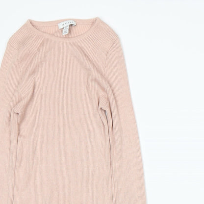 Topshop Womens Pink   Pullover Jumper Size XS