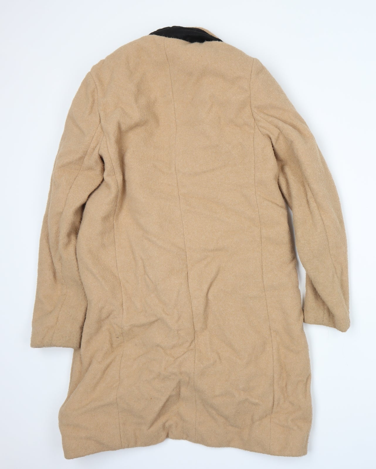 New Look Womens Beige   Overcoat Coat Size 10