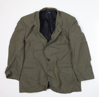 Mens UK Size XL Preworn Regular Beige Suit Jacket