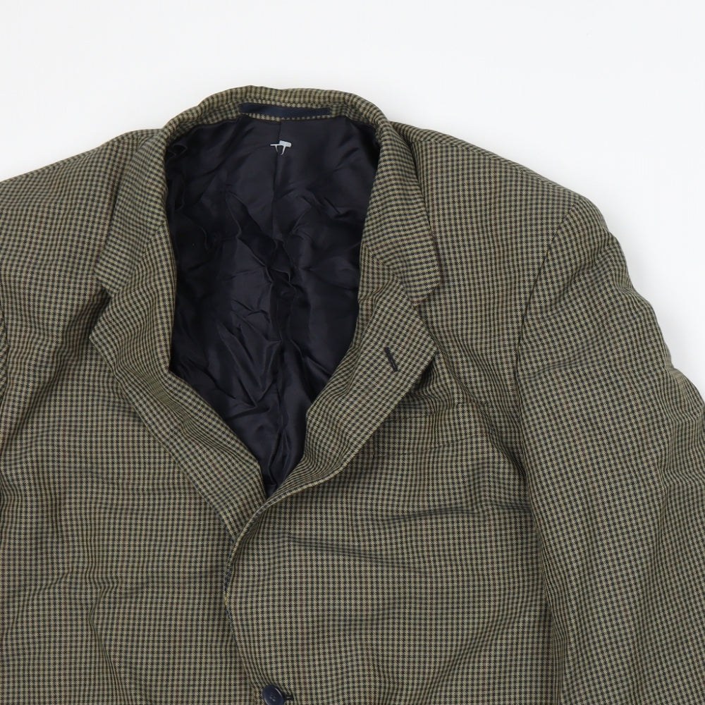Mens UK Size XL Preworn Regular Beige Suit Jacket