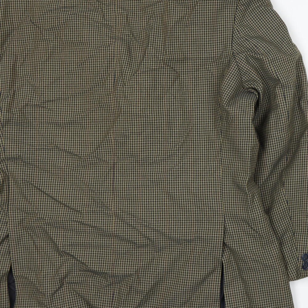 Mens UK Size XL Preworn Regular Beige Suit Jacket