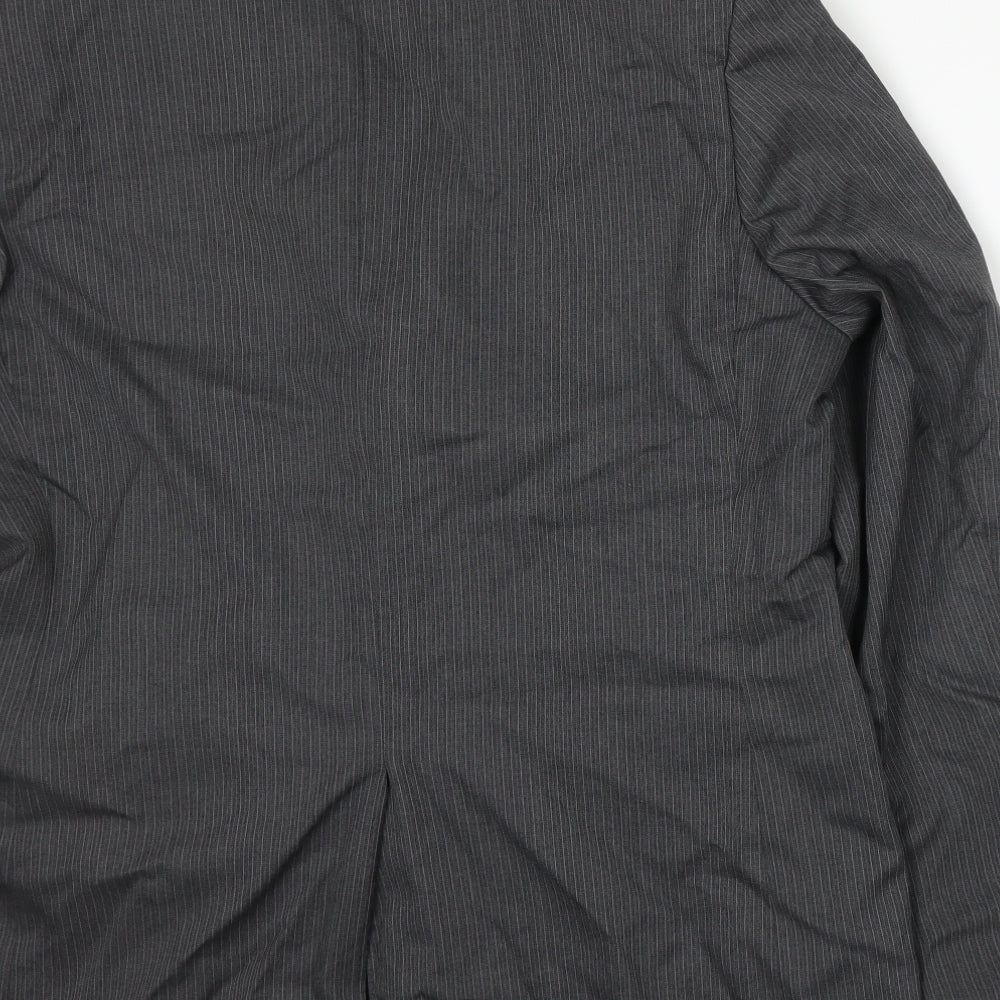 Mens UK Size L George Regular Grey Suit Jacket