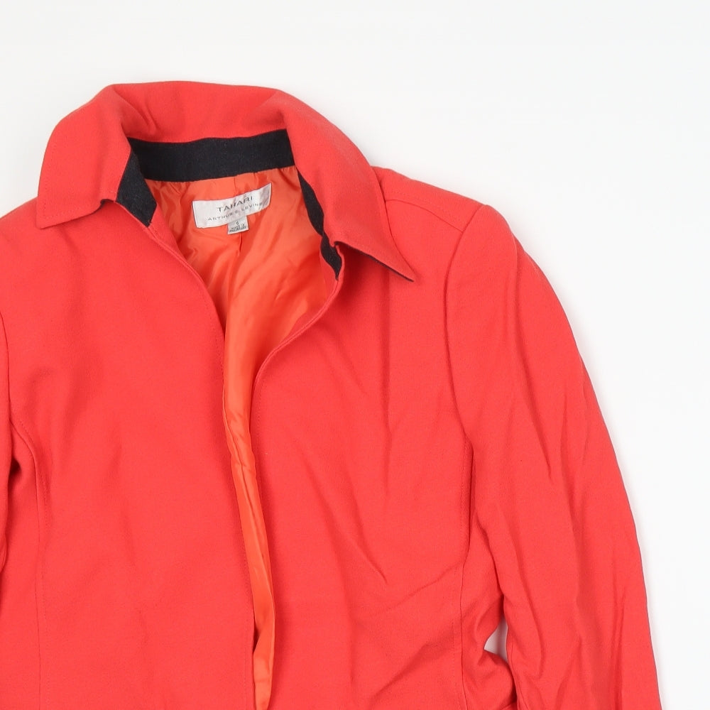 Womens UK Size 6 Tahari Red Jacket