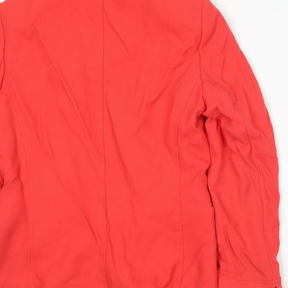 Womens UK Size 6 Tahari Red Jacket
