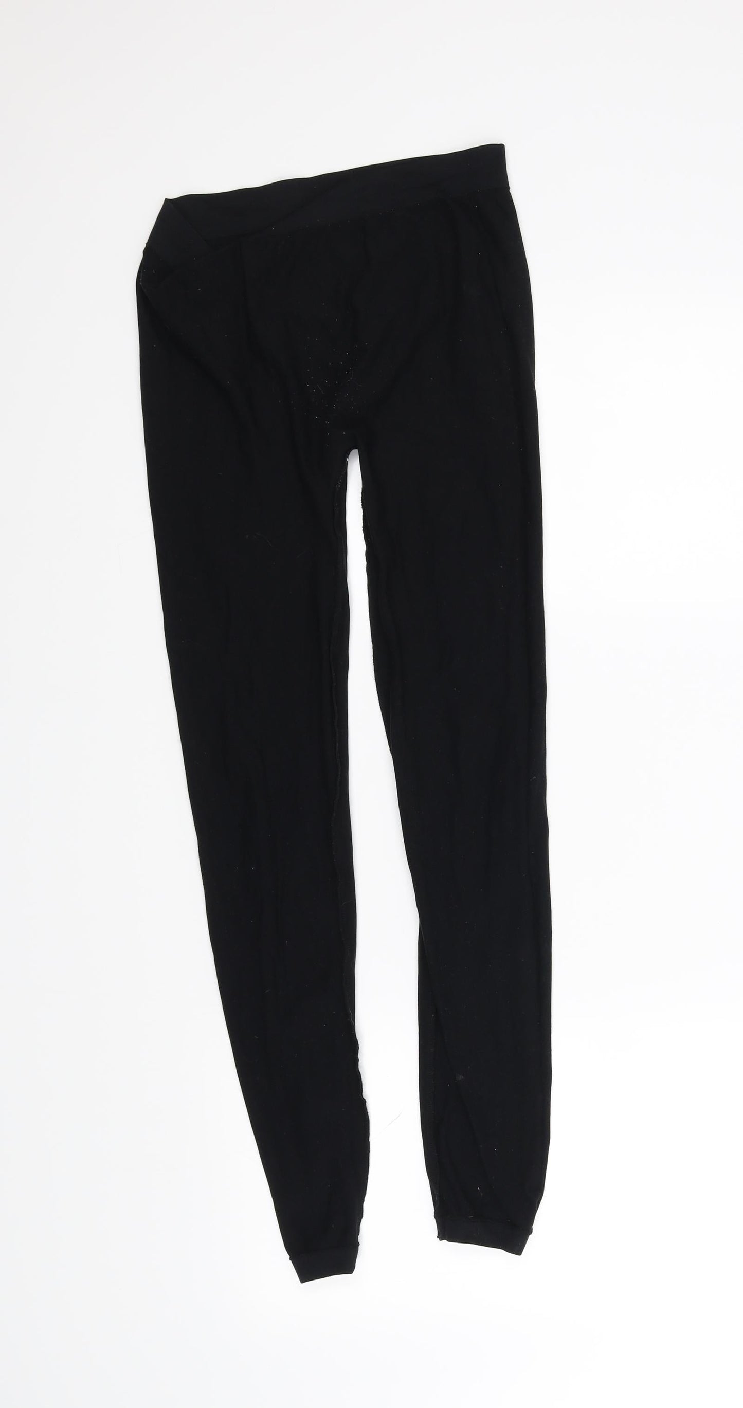 greenice Womens Black    Leggings Size L L27 in