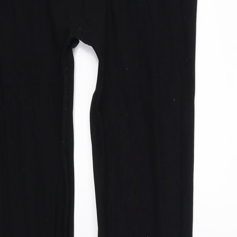 greenice Womens Black    Leggings Size L L27 in
