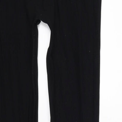 greenice Womens Black    Leggings Size L L27 in