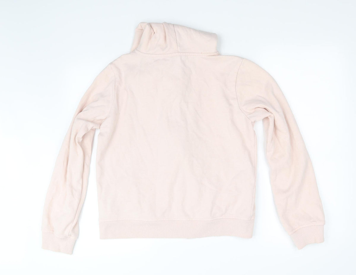 Miso Womens Pink   Pullover Hoodie Size L