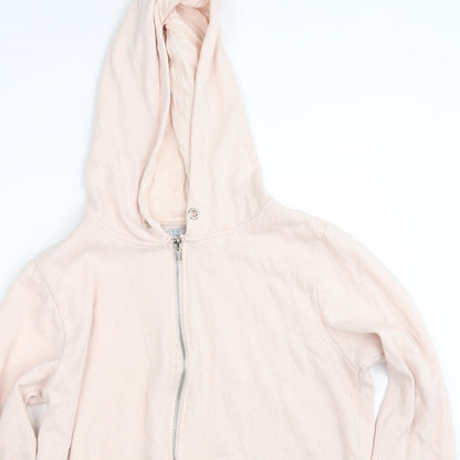 Miso Womens Pink   Pullover Hoodie Size L