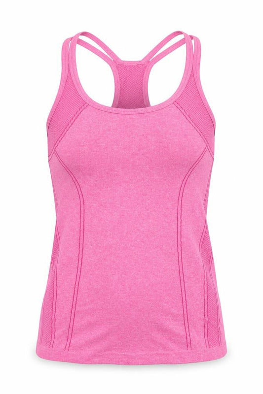 Womens UK Size M pre worn Pink Basic Tank
