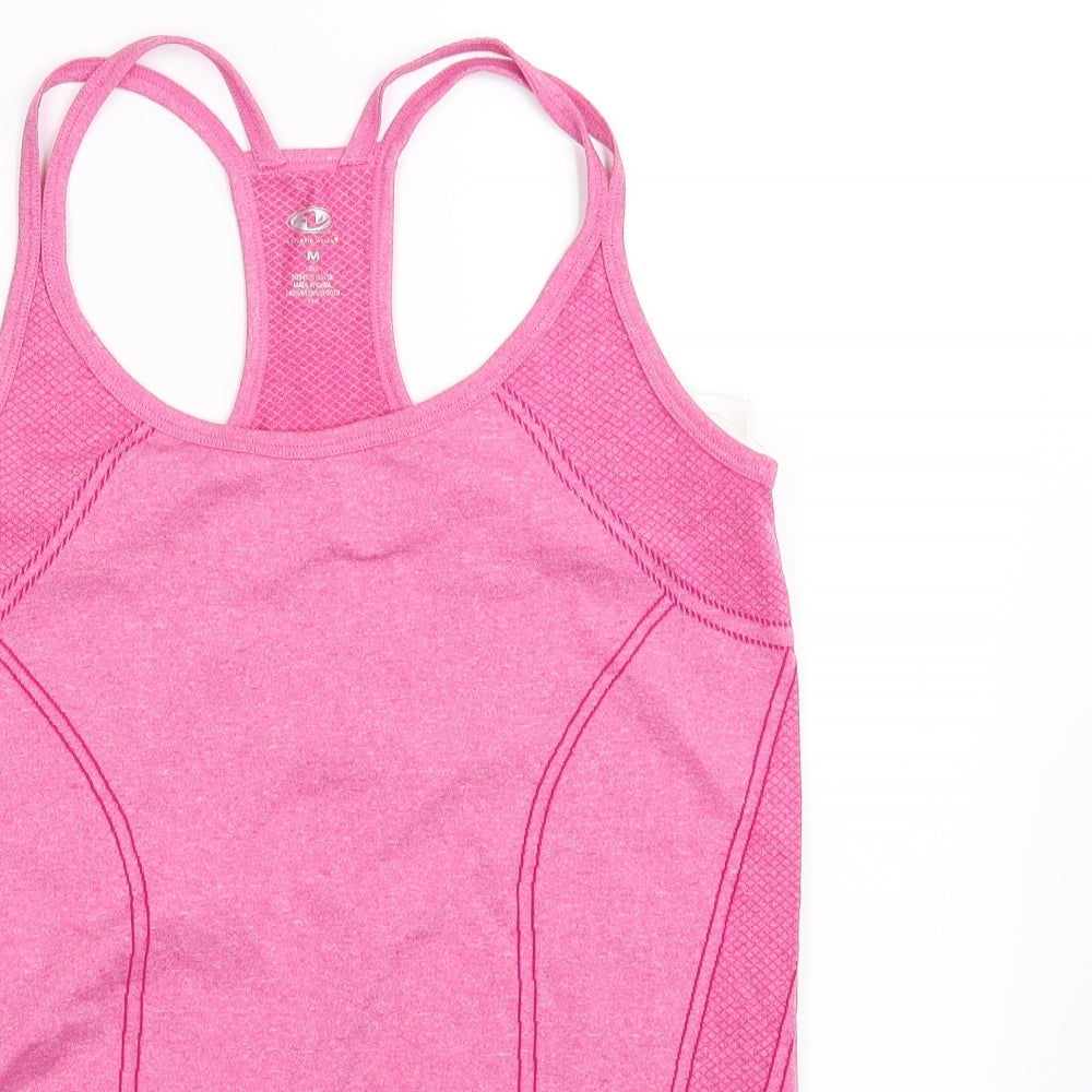 Womens UK Size M pre worn Pink Basic Tank