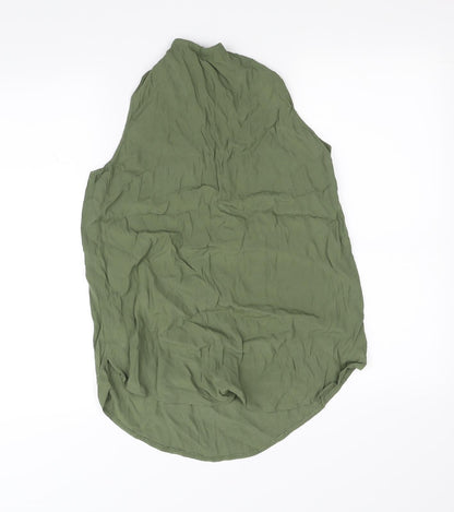 New Look Womens Green   Basic Blouse Size 8