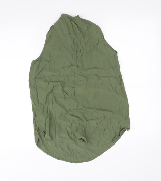 New Look Womens Green   Basic Blouse Size 8