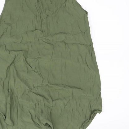 New Look Womens Green   Basic Blouse Size 8
