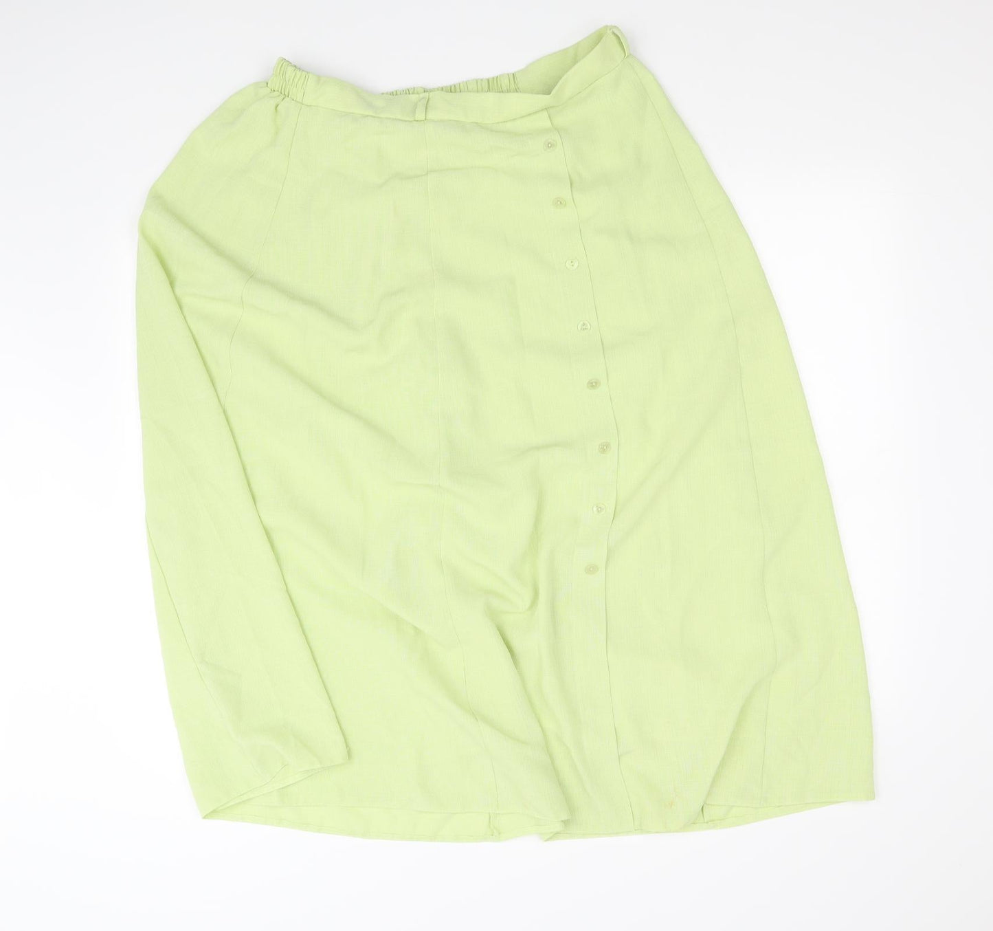 isebella Womens Green   Flare Skirt Size 18