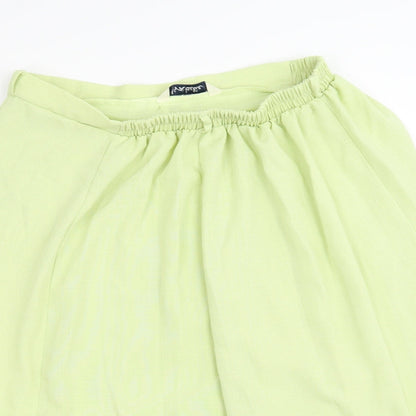 isebella Womens Green   Flare Skirt Size 18