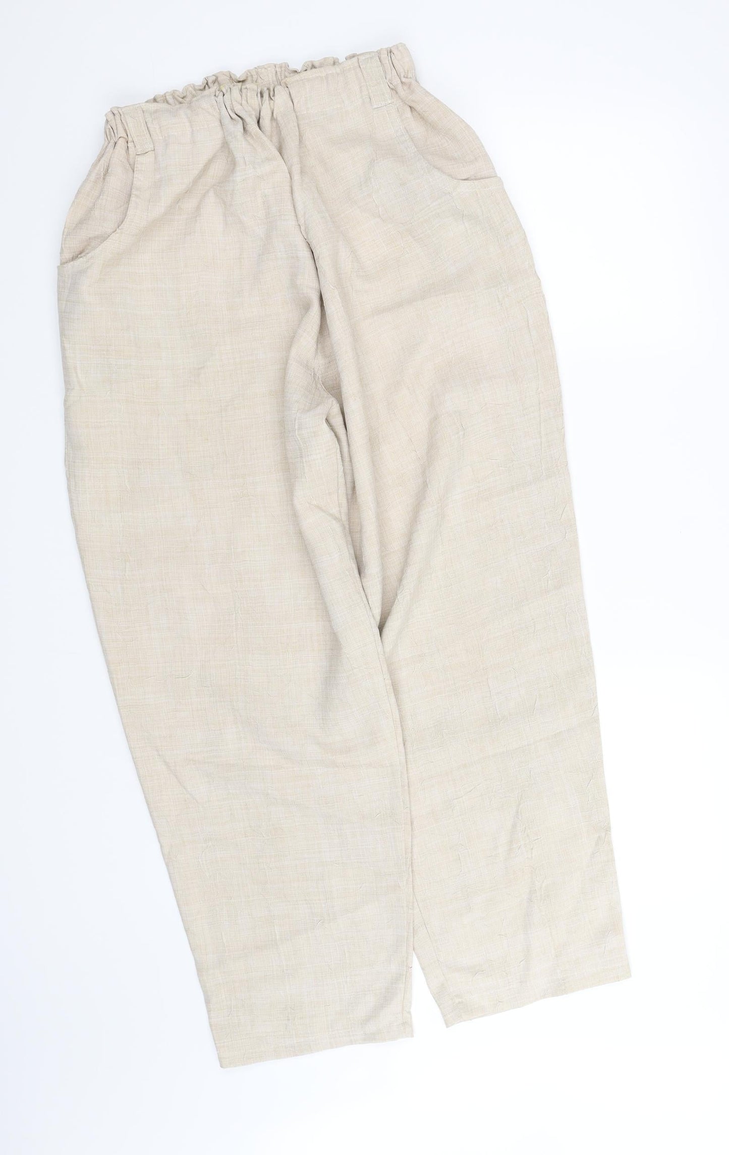 classic and fringe Womens Beige   Trousers  Size XL L31 in