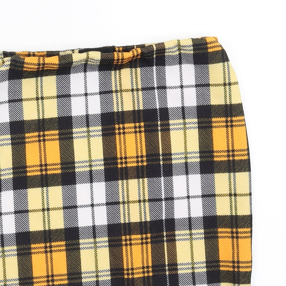 pretty little thiung Womens Yellow   Mini Skirt Size 6