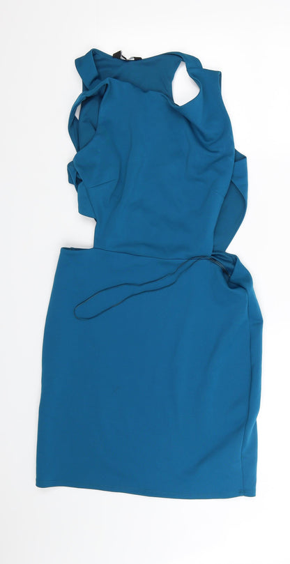 New Look Womens Blue   Fit & Flare  Size 12