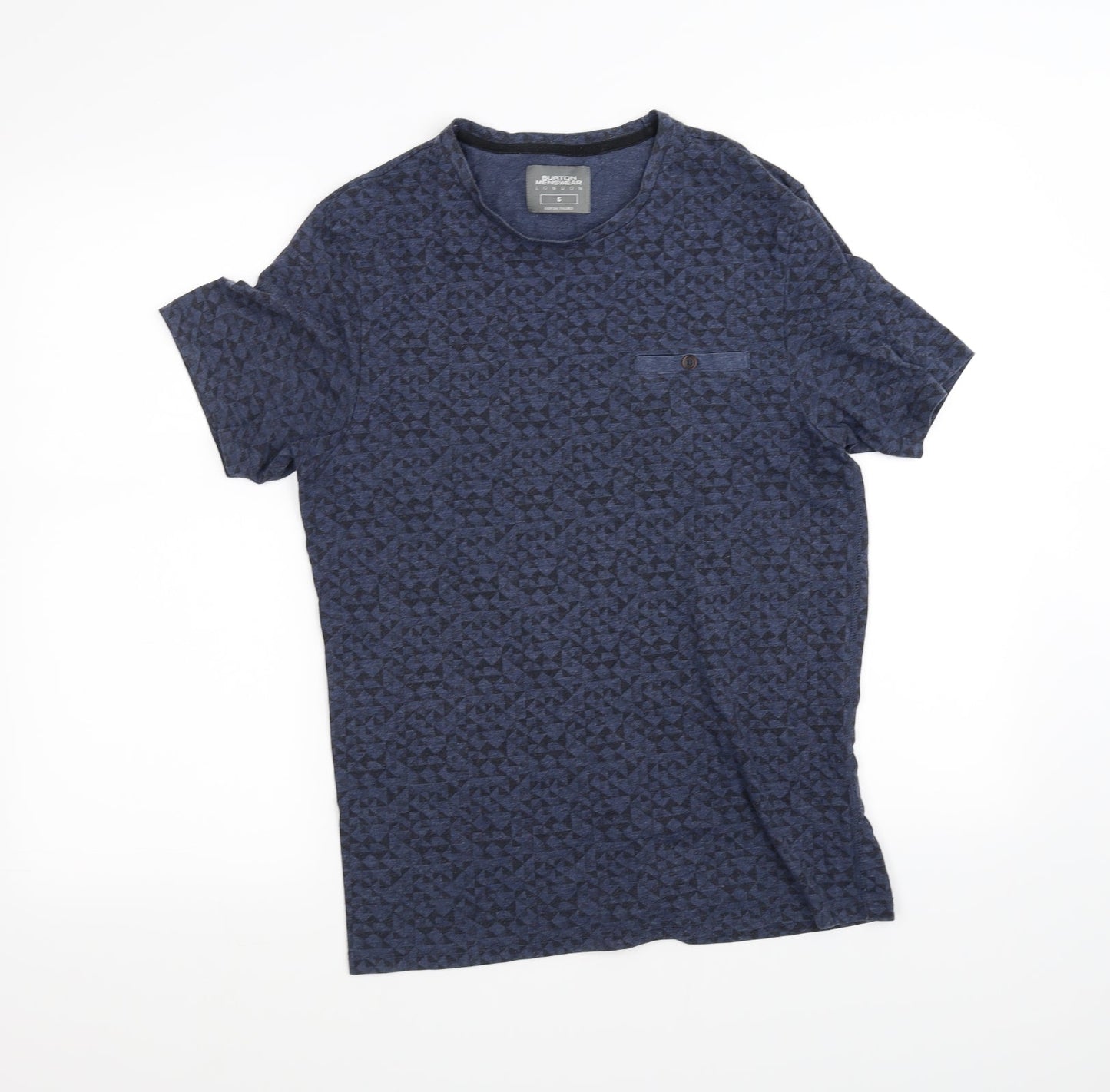 burton menswear Womens Blue   Basic T-Shirt Size S