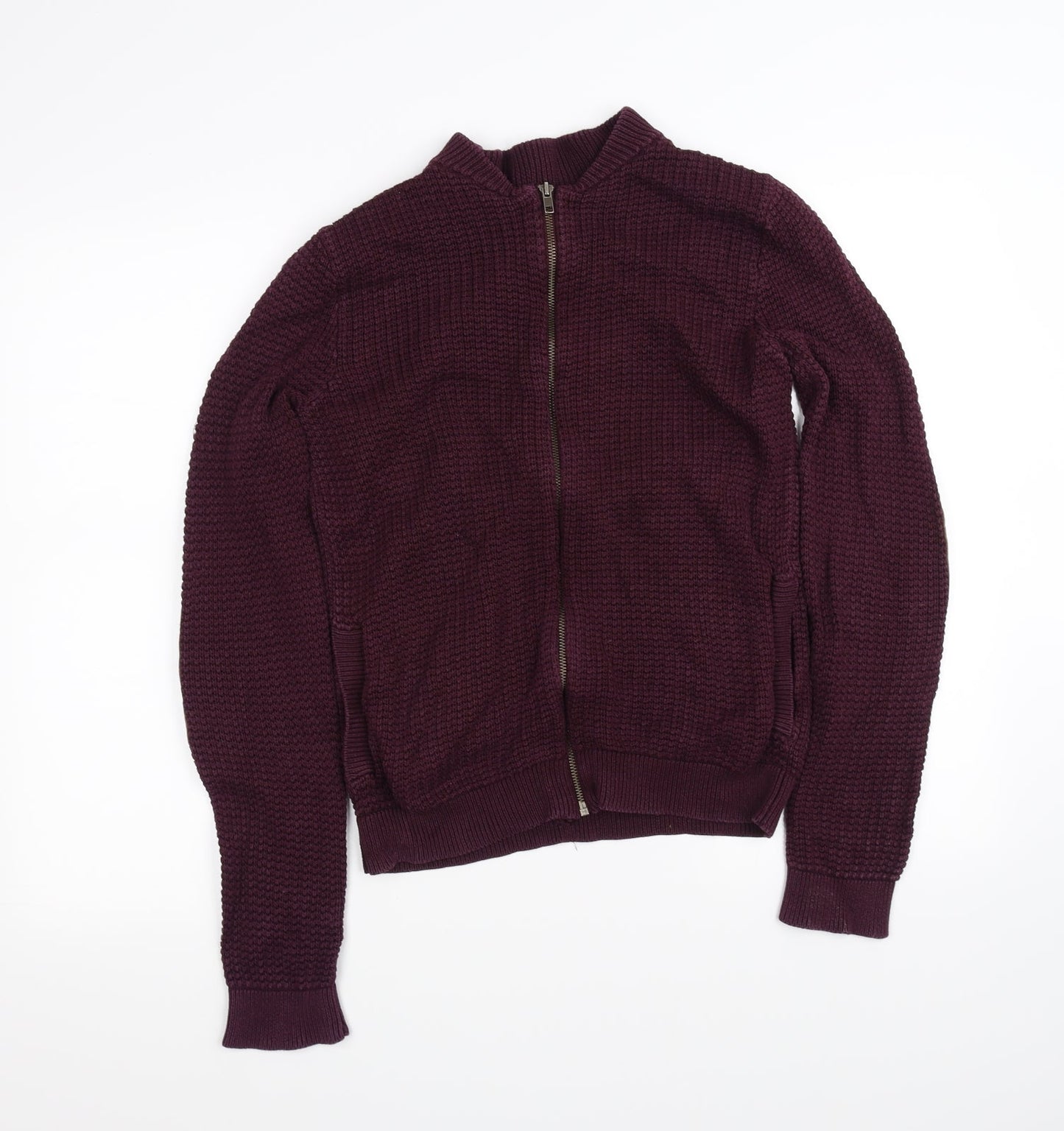Topman Womens Purple   Full Zip Jumper Size XS