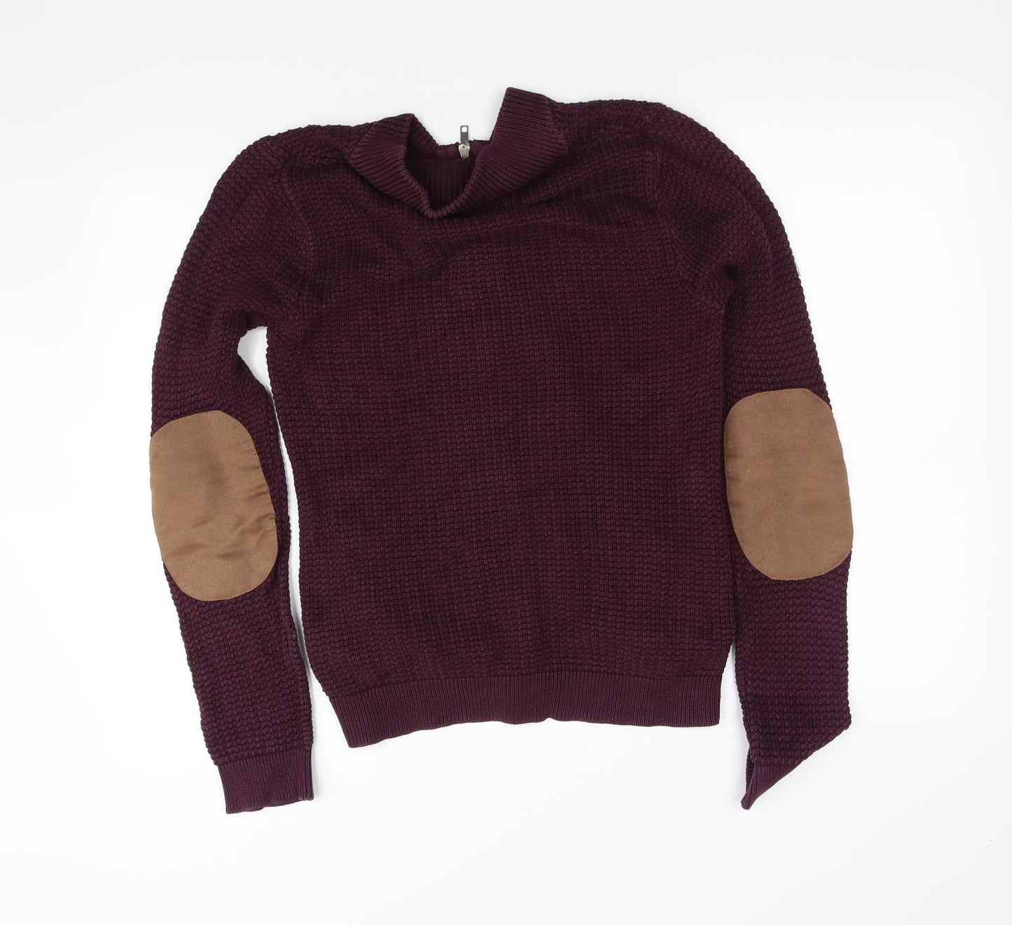 Topman Womens Purple   Full Zip Jumper Size XS