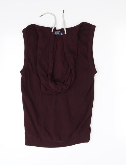 Womens UK Size XS Topman Purple Gilet