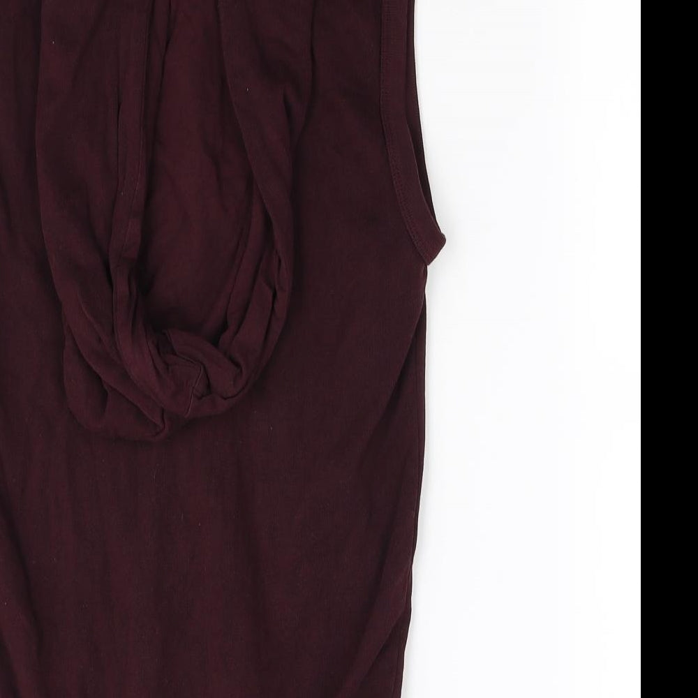 Womens UK Size XS Topman Purple Gilet
