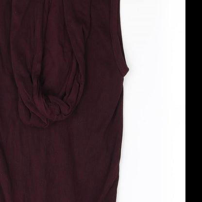 Womens UK Size XS Topman Purple Gilet
