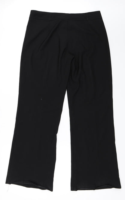 Womens UK Size 14 Evie Regular Fit  Black Trousers