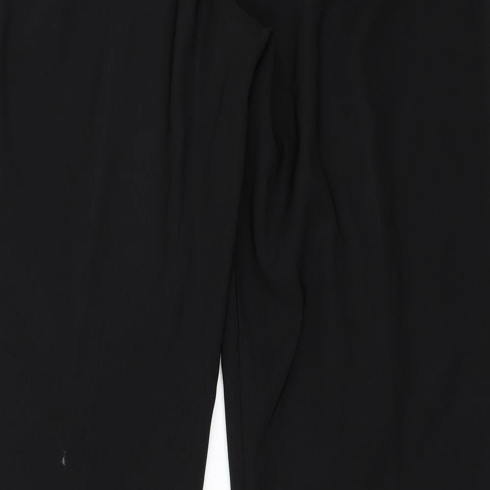 Womens UK Size 14 Evie Regular Fit  Black Trousers
