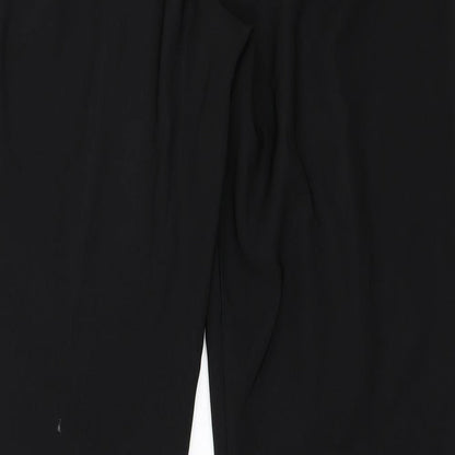 Womens UK Size 14 Evie Regular Fit  Black Trousers