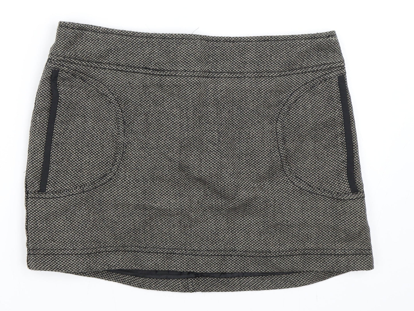 MNG Womens Black   Mini Skirt Size 40