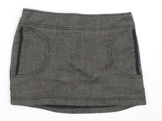 MNG Womens Black   Mini Skirt Size 40