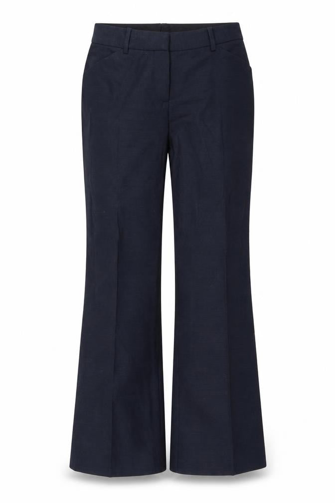 Womens UK Size 8 Preworn Regular Fit  Blue Trousers