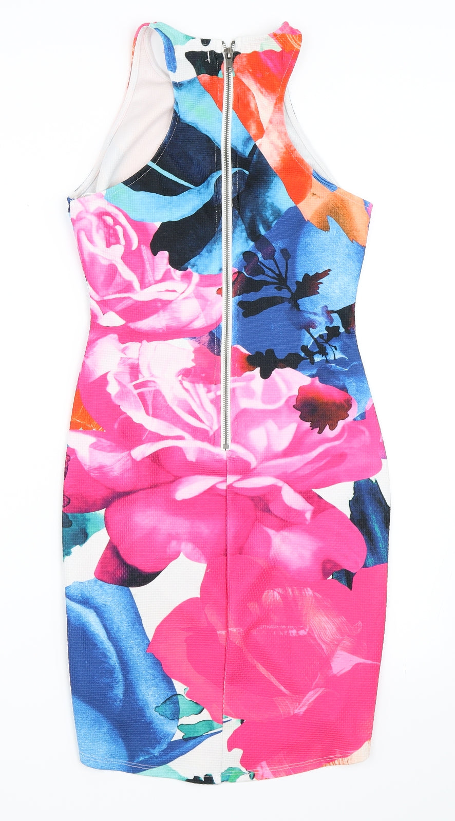Ginger Fizz Womens Pink Floral  Bodycon  Size 8