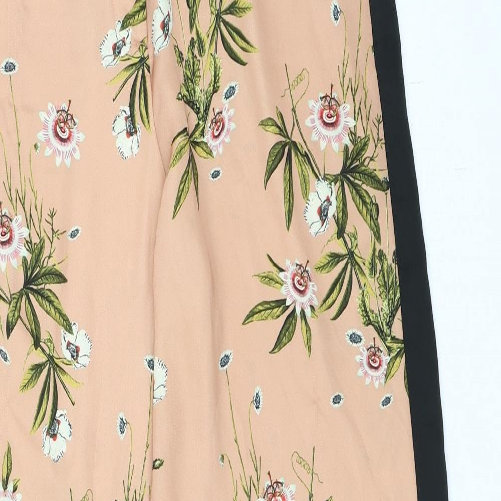 Topshop Womens Beige   Trousers  Size 10 L31 in