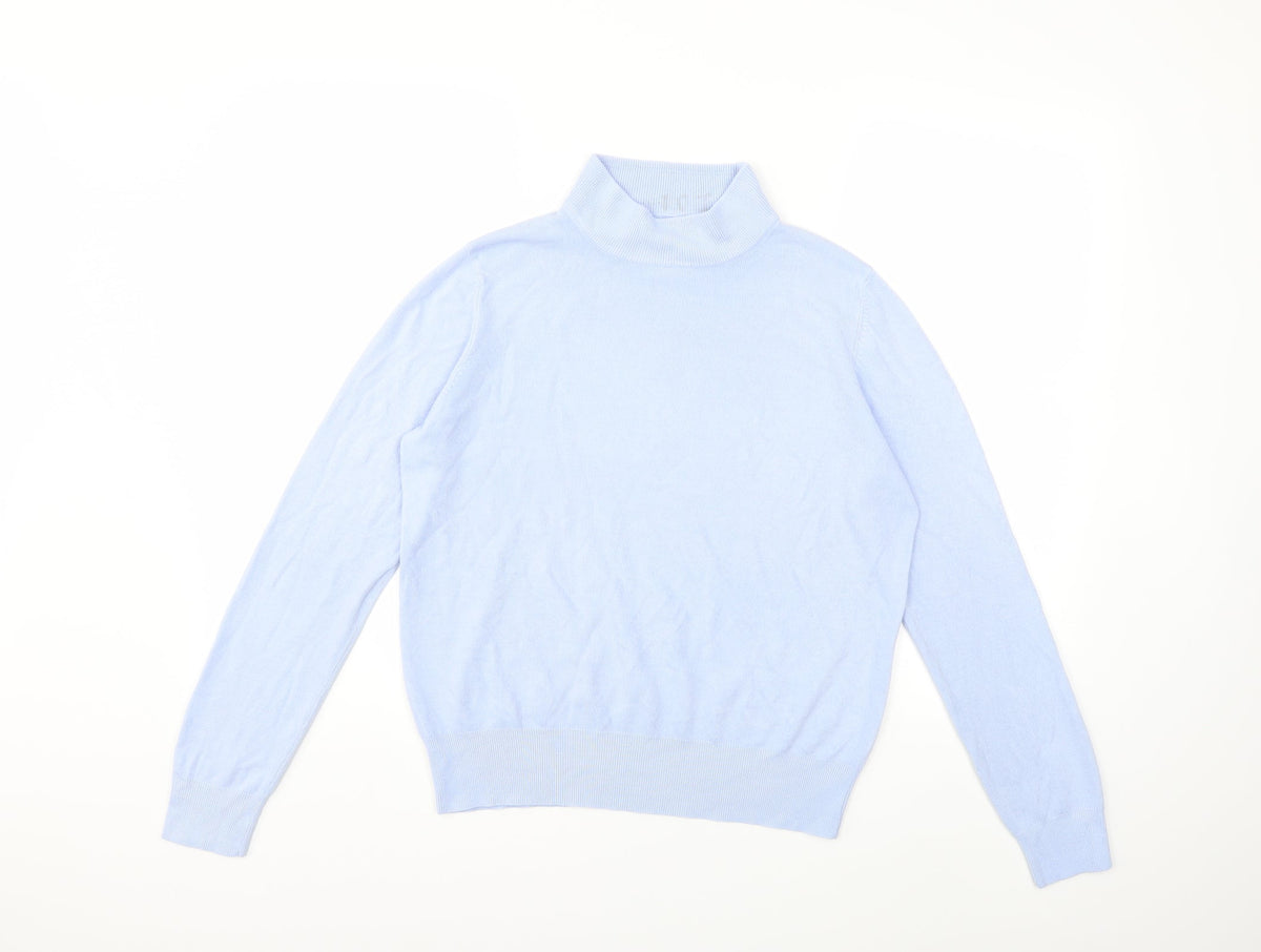Marks & Spencer Womens Blue  Knit Pullover Jumper Size 14