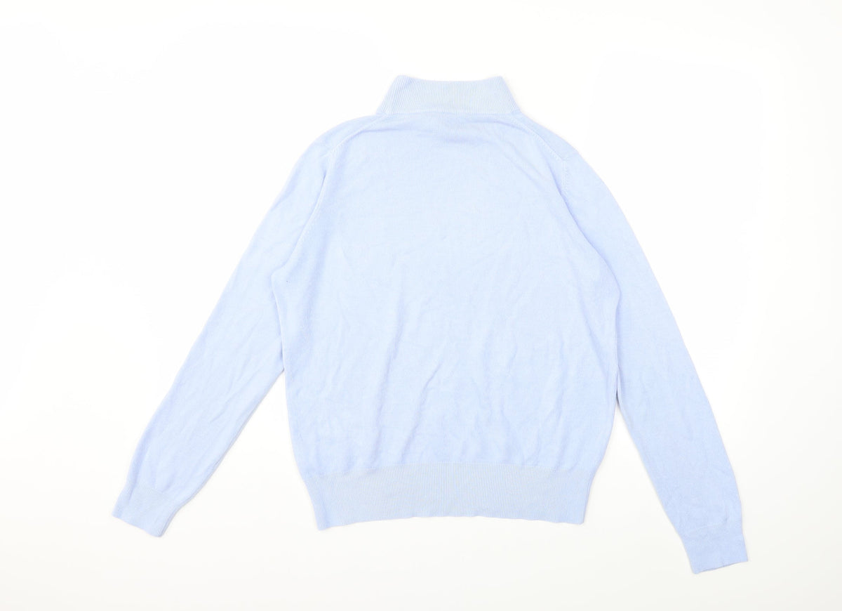 Marks & Spencer Womens Blue  Knit Pullover Jumper Size 14