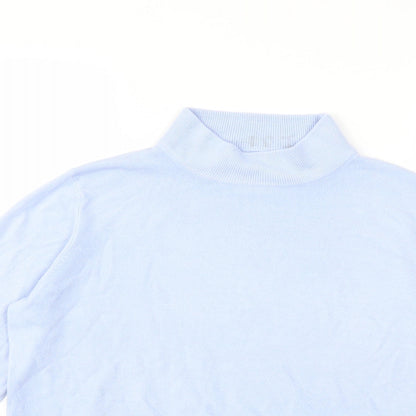 Marks & Spencer Womens Blue  Knit Pullover Jumper Size 14
