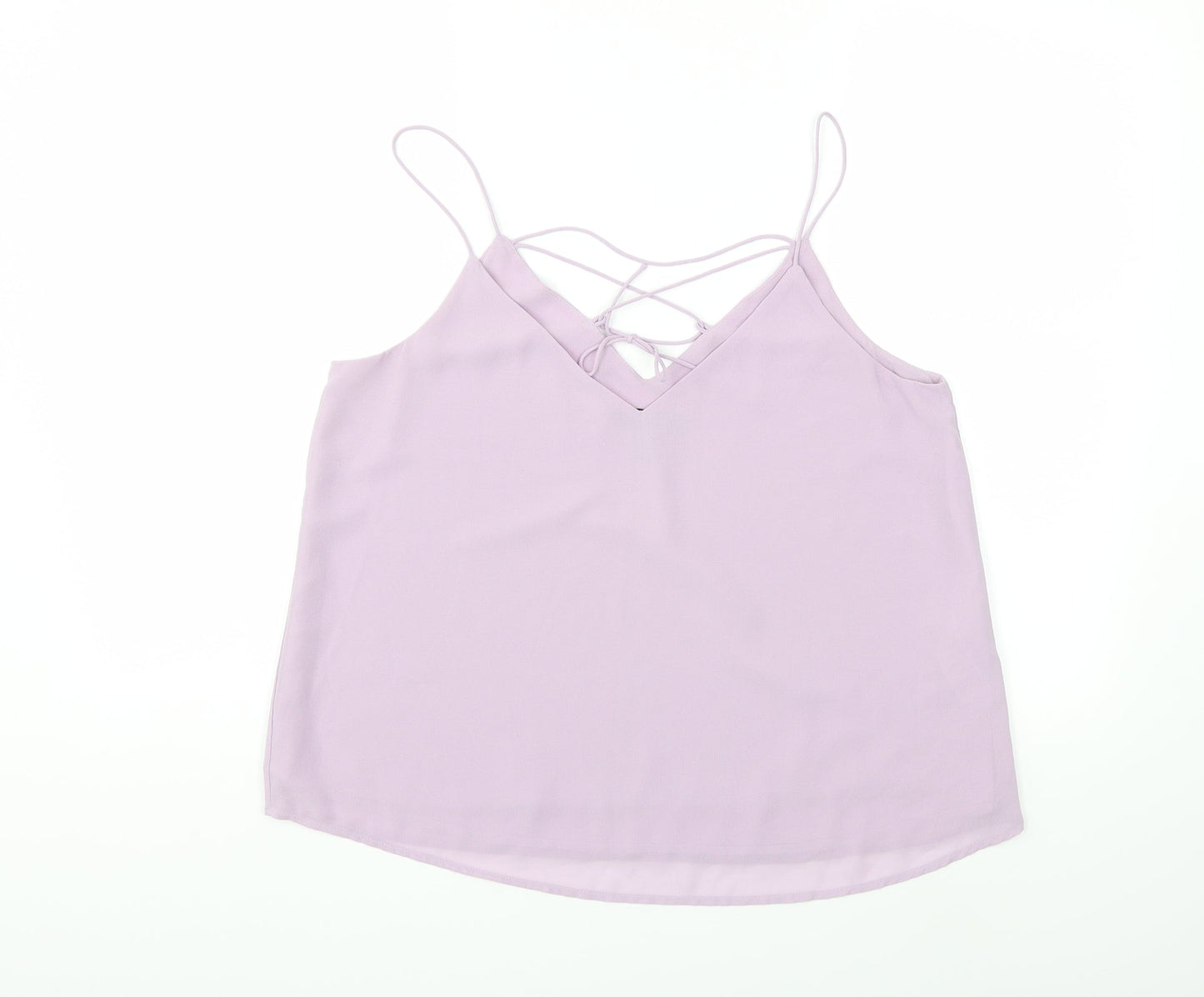 New Look Womens Pink   Basic Tank Size 12
