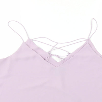 New Look Womens Pink   Basic Tank Size 12