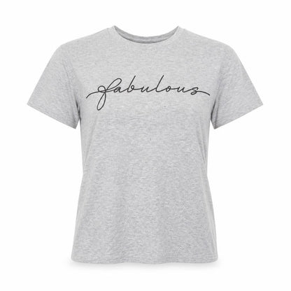Womens UK Size 8 In the Style Grey Basic T-Shirt