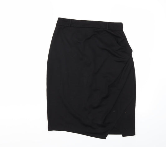 Uttam Boutique Womens Black   Skater Skirt Size 10
