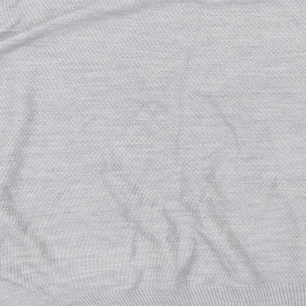 New Look Mens Grey  Knit Pullover Jumper Size L